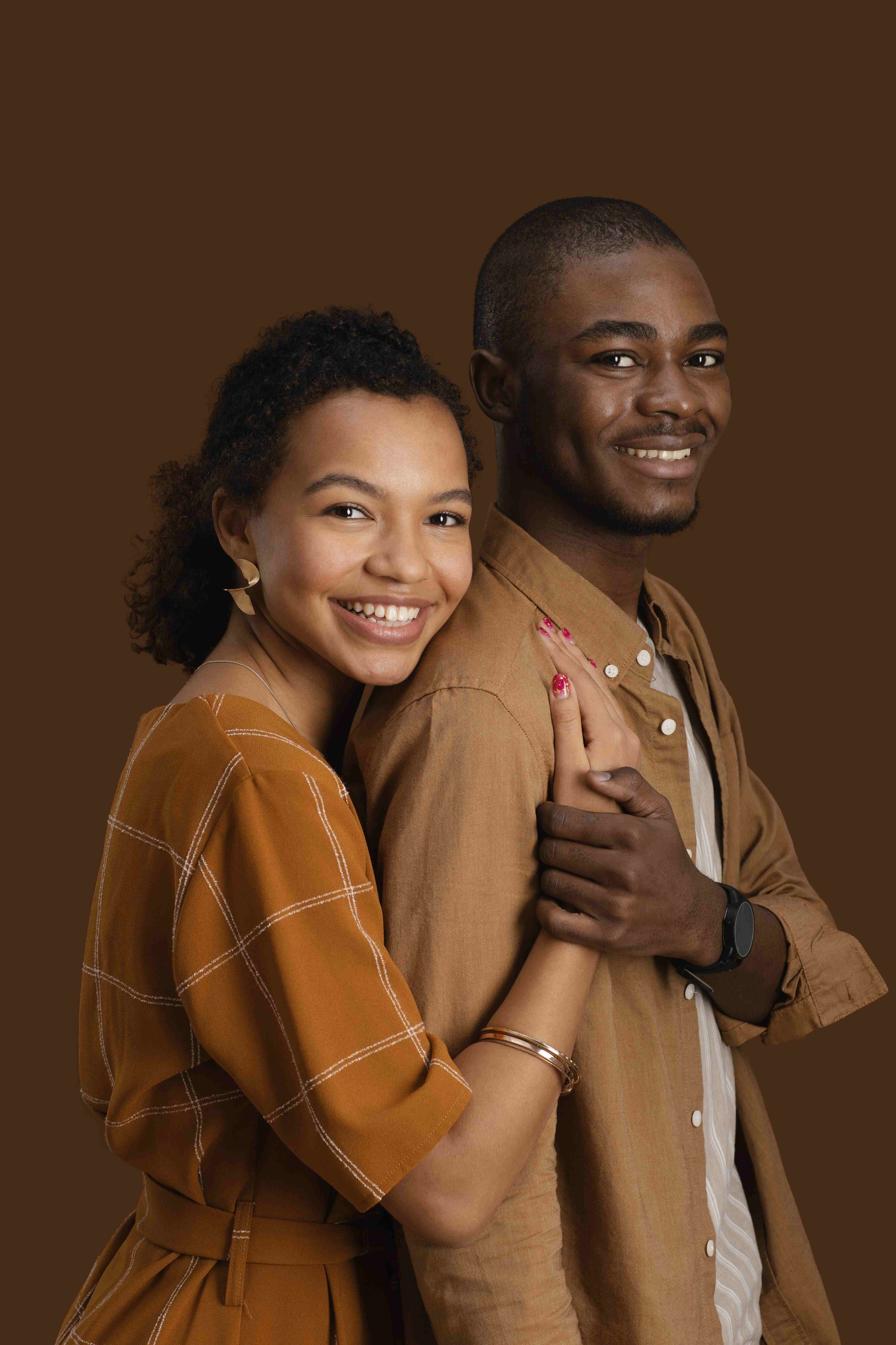Satisfied couple who leveraged mortgage